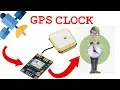 How to make digital gps clock using Arduino NEO6m module Automatic continuously updating clock