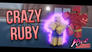 YBA Specless Crazy Ruby Is Too Powerful