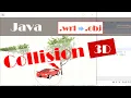 Java 3D How to Detect Collision between an obj Car Model and Tree Objects with Source Code