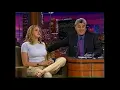 Estella Warren on The Tonight Show 2001