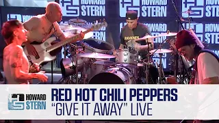 Red Hot Chili Peppers Give It Away Live on the Stern Show