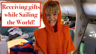 Episode 196 – Rare Treat of Gifts aboard Pickle as we Sail the World!