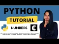 4 Python Tutorial for beginners Numbers in Python Python Programming Come Code Conquer