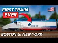 Download Lagu First Class on the New Acela – Boston to New York at 160 mph