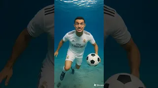 كريستيانو رونالدو بيلعب كورة تحت البحر ضد السمك  كريستيانو رونالدو بيلعب كورة تحت البحر ضد السمك
