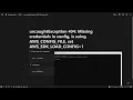 uncaughtException 404 AWS - CONFIG