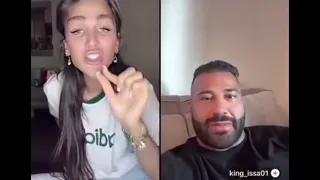 الكينغ عيسى مع آية خلف للكبار فقط  دندنها