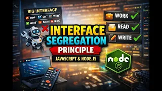 5 Interface Segregation Principle Explained SOLID Principles in JavaScript Node js