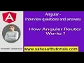 Angular Interview How Angular Router Works
