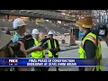 State Farm arena gets finishing touches