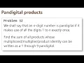 Project Euler Problem 32