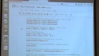 Solving Optimisation Problem Using - Prof Jayendran Venkateswaran