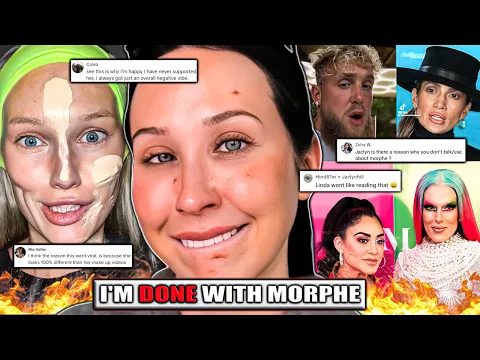 Download MP3 JACLYN HILL IS DONE WITH MORPHE (she DRAGGED them on TikTok)