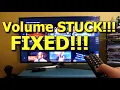 Samsung TV - How to Fix Volume Stuck and Doesn t Work