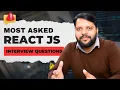 Top 50 Most Asked React JS Interview Questions Crack Your Interview