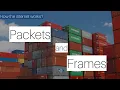 Packets and Frames The containers of networking