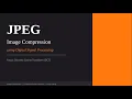 JPEG Image Compression using DCT