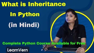 What is Inheritance in Python Types of Inheritance in Python in Hindi LearnVern