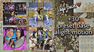 Download +30 Preset Base Alight Motion || Lagu Bucin🤎 MP3