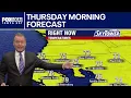 Tampa weather Thursday morning forecast