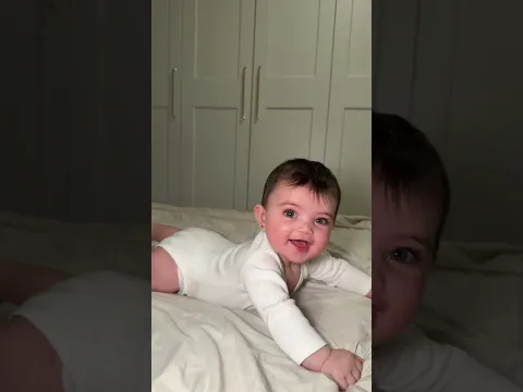 The Cutest Little Game of Peek-a-Boo! 🙈🤍