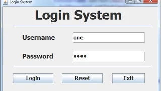 How to Create a Login Systems in Java Eclipse