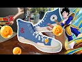I BOUGHT THE VEGETA DRAGON BALL SHOES Converse x Dragon Ball Z