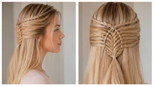 Easy Trending Hairstyle Tutorial | Amazing Hairstyle | Simple & Unique Hairstyle For Girls