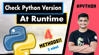 Check Python Version at Runtime Detect Python Version from Scripts 4 ways by OsChannel