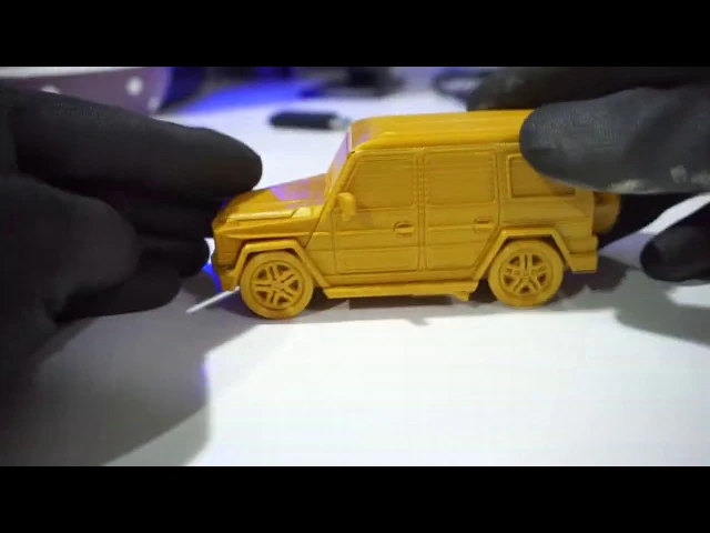 Foldable car Benz Gwagen video thumbnail