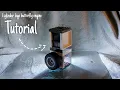 Lego 1 cylinder vacuum butterfly engine tutorial