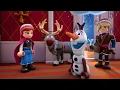 Download Lagu Olaf, Kristoff, and Sven Move Into Elsa and Anna's Castle 🏰❄️ - LEGO Frozen Operation Puffins