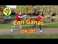 Download Lagu Zumba Zin 101 | Con Ganas | Bachata Fusion | Zin Vol 101 Songs | Zin Priscilla