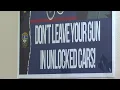 Officials report a decrease in gun thefts but emphasize the need for continued community involvement