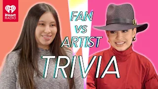 Sofia Carson Goes Head to Head With Her Biggest Fan! | Fan Vs Artist Trivia