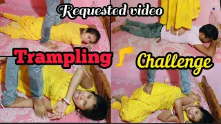 trampling challenge requested video trampling trampling on husband wife trampling video trampling