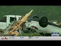 Conroe police officer injured after tornado hits Trinity county home