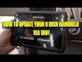 How to Update Your Aces 8 inch Handheld Controller via WIFI
