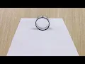 3D Ring Drawing lesson YouTube