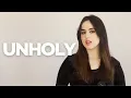 Unholy - Sam Smith feat. Kim Petras (Cover by Ana D'Abreu)