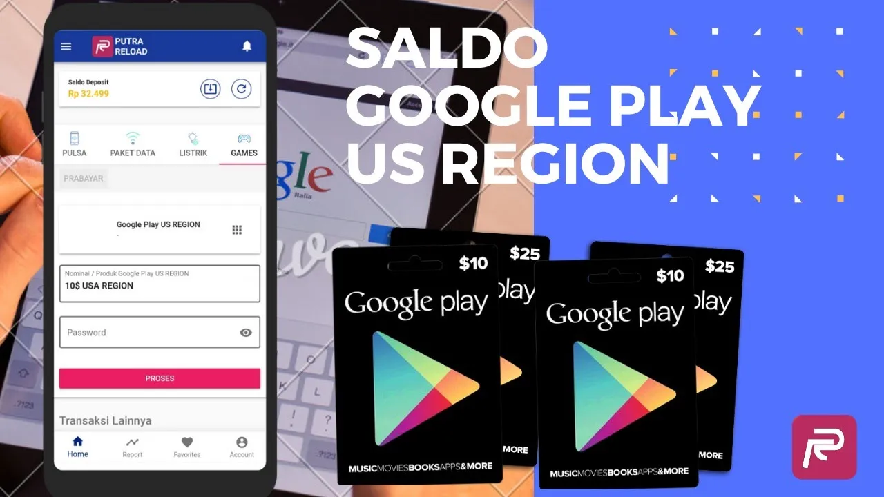 Cara membeli & Memakai Voucher Google Play (Saldo untuk Game, Film, Buku dan lain Lain)