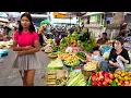 Download Lagu Inside! Cambodian STREET FOOD Tour 2025 - Walking Tour at Boeung Trabaek Market, Phnom Penh City