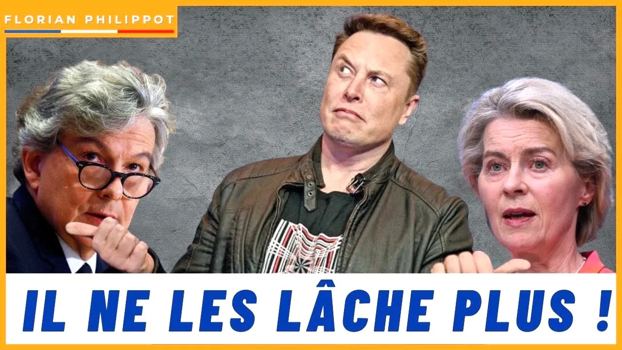 Elon MUSK se déchaîne contre Ursula ! Et Trump s’en mêle !