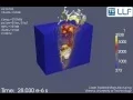 Laser pulse ablation of Si wafer