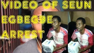 video of toyin aimakhus ex seun arrest surfaced online