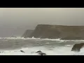 POWERFUL Thunderstorm & Ocean Sounds for Sleep or Study | Heavy Rain & Stormy Sea | 4K HD Video
