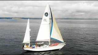 Leaving our first country 🌎  on this EBAY project boat!!