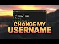 How Do I Change My Username in GUIDE