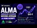 How to Code Arnaud Legoux Moving Average ALMA in Trading View Pine Script IT WALA HINDI-