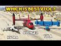 GTA 5 ONLINE HYDRA VS AVENGER VS TULA WHICH IS BEST VTOL PLANE